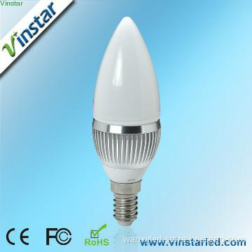 3years warranty CE 3W E14  indoor led candle light